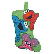 Sesame Street Felt Stocking